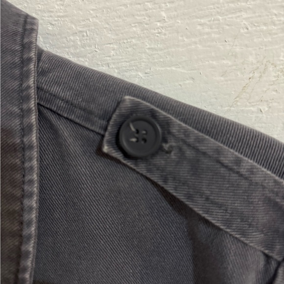 Tripp NYC Double-Breasted Gray Jacket Pea Coat Medium - Picture 11 of 12